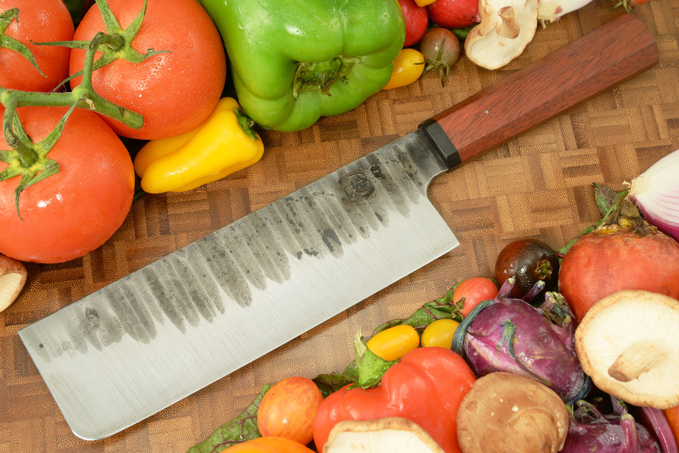 Chef's Knife/Nakiri (7-1/2 Inches) with Bloodwood