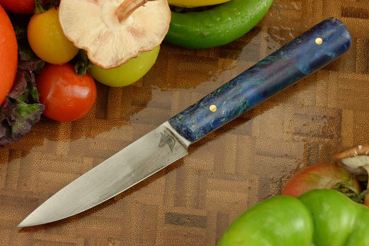 Paring Knife with Box Elder