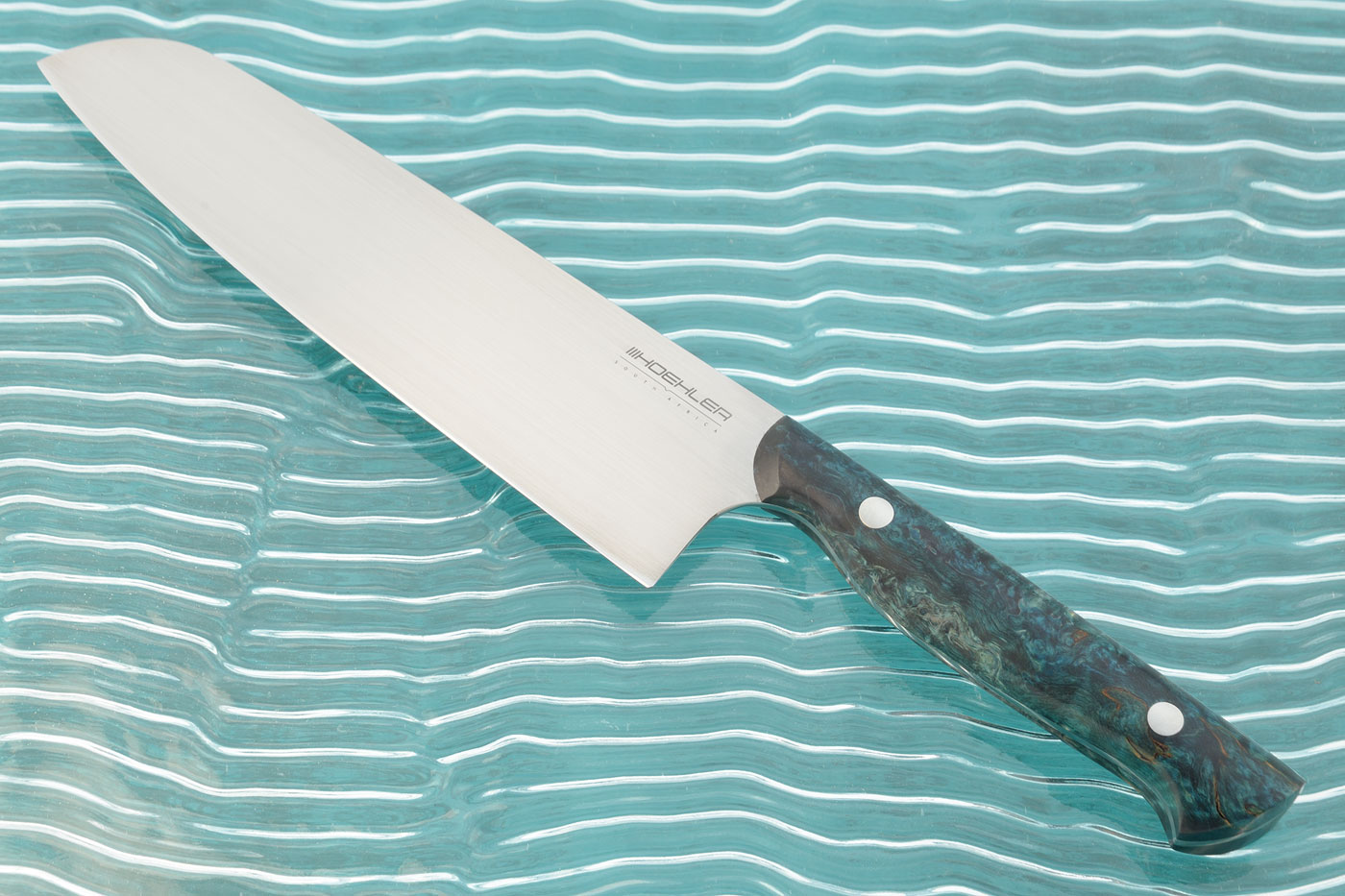 Chef's Knife - Santoku (7 in) with Masur Birch