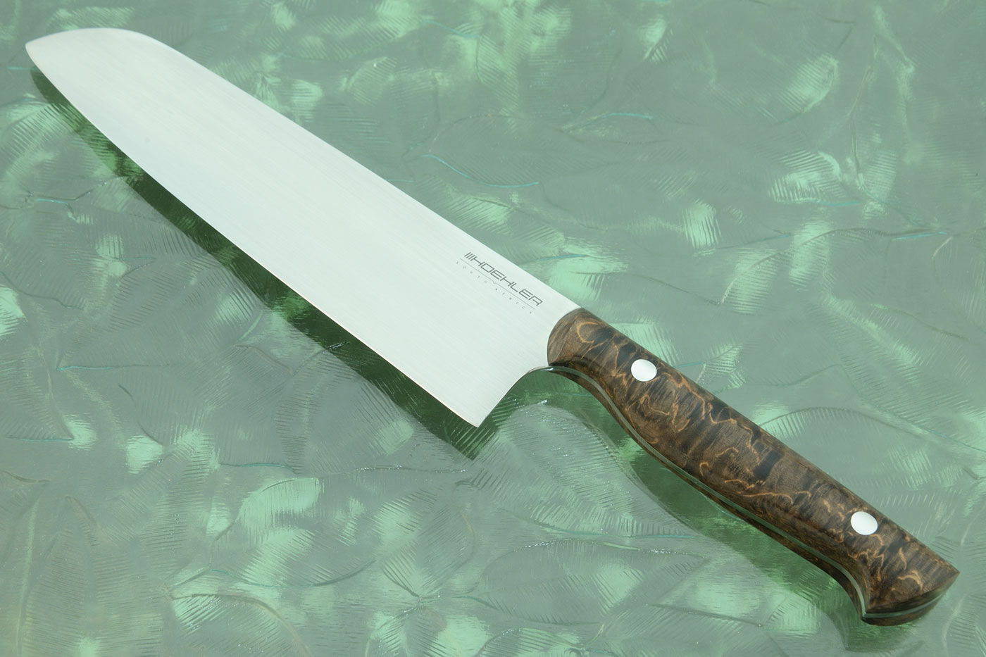 Chef's Knife - Santoku (7 in) with Masur Birch