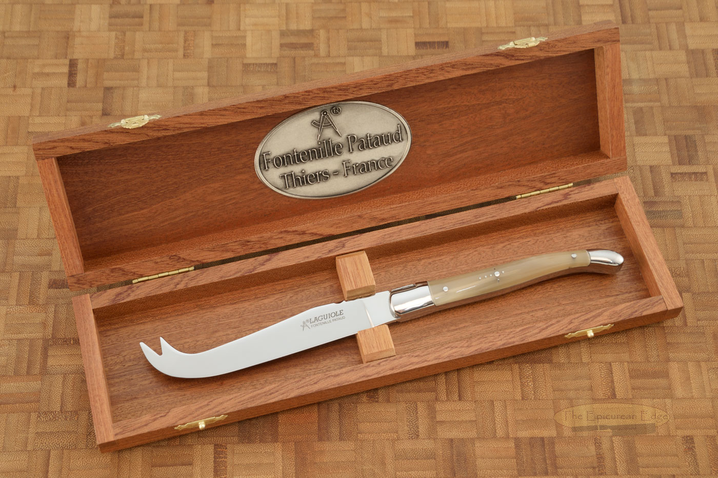 Laguiole Cheese Knife - Horn Tip