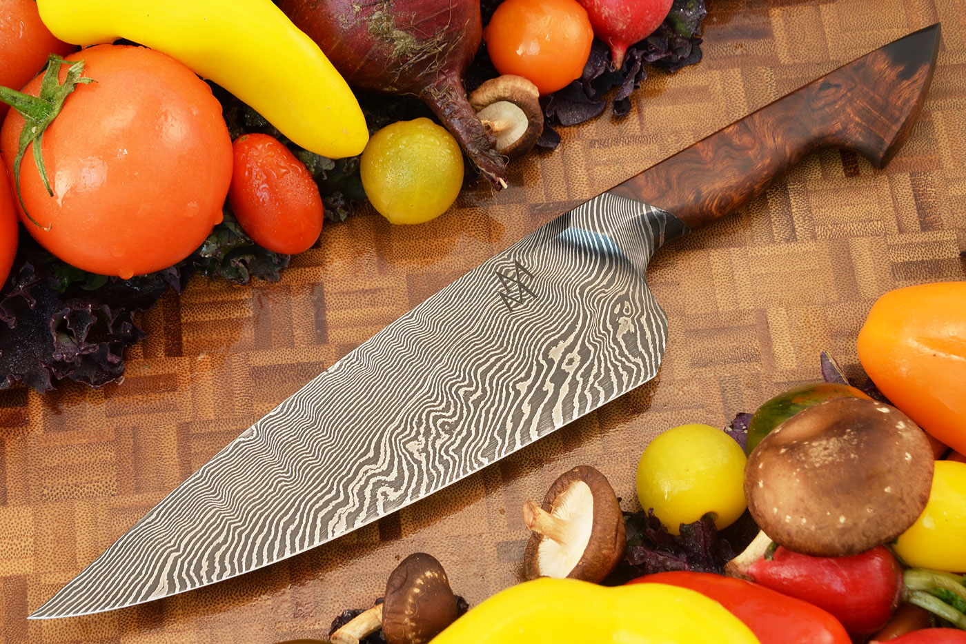 Integral Damascus Chef's Knife (6-3/4