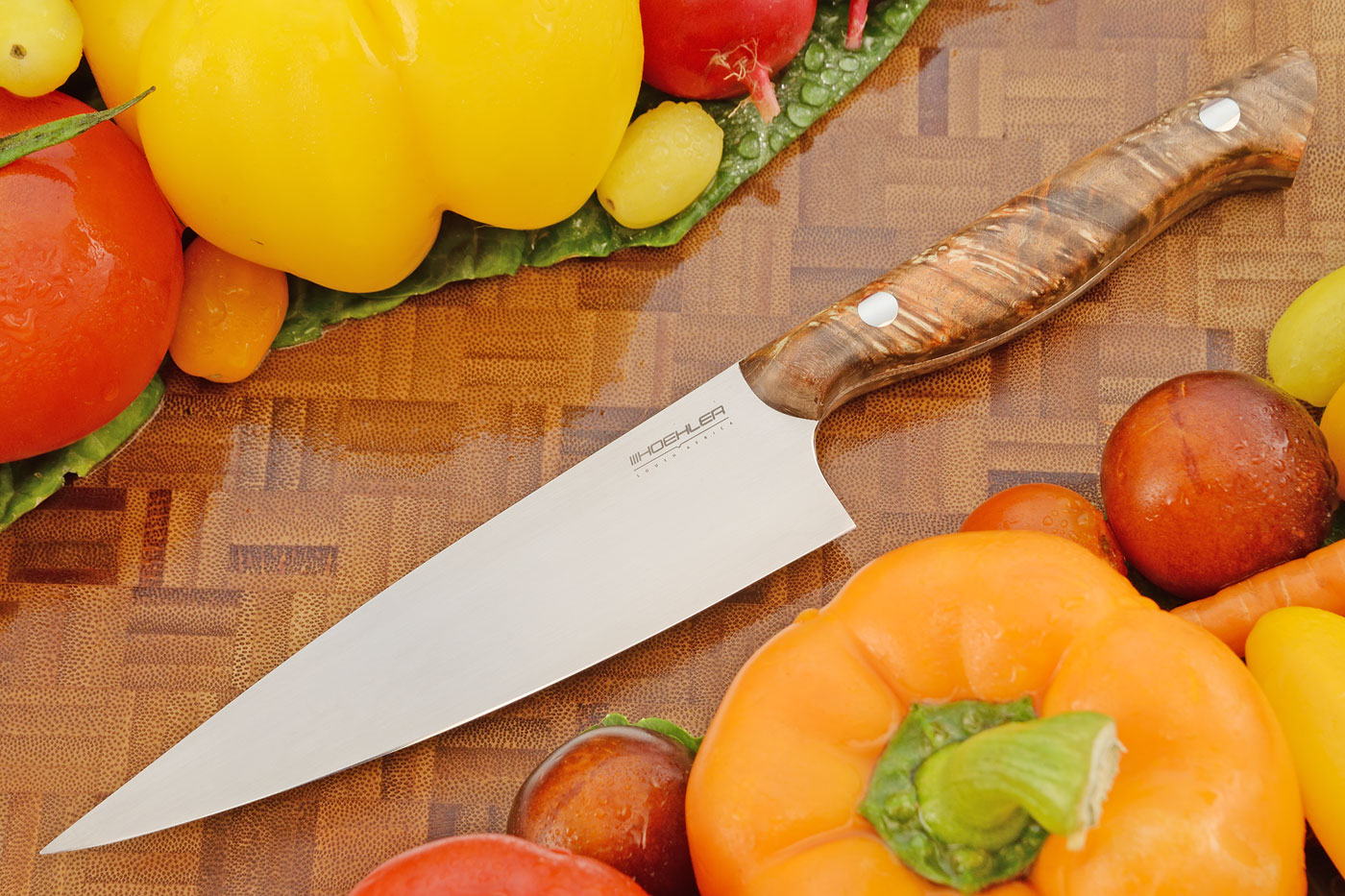 Chef's Knife (5-3/4 in.) with Maple Burl