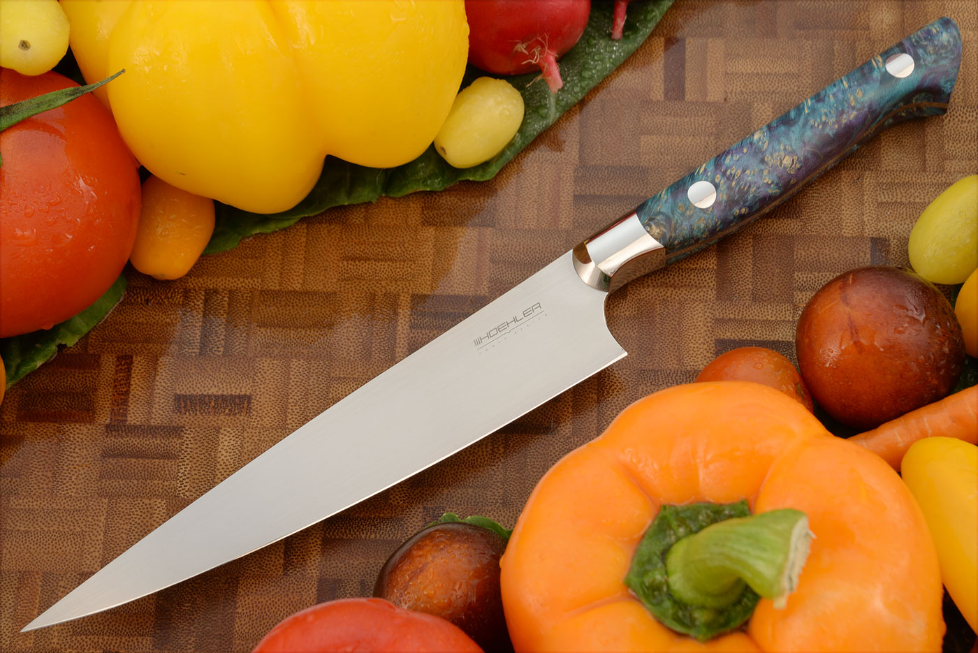 Utility/Slicing Knife (6-1/4 in.) with Maple Burl