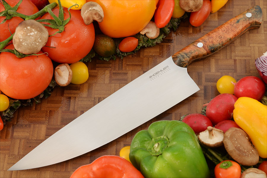 Chef's Knife (9-1/4 in.) with Maple Burl