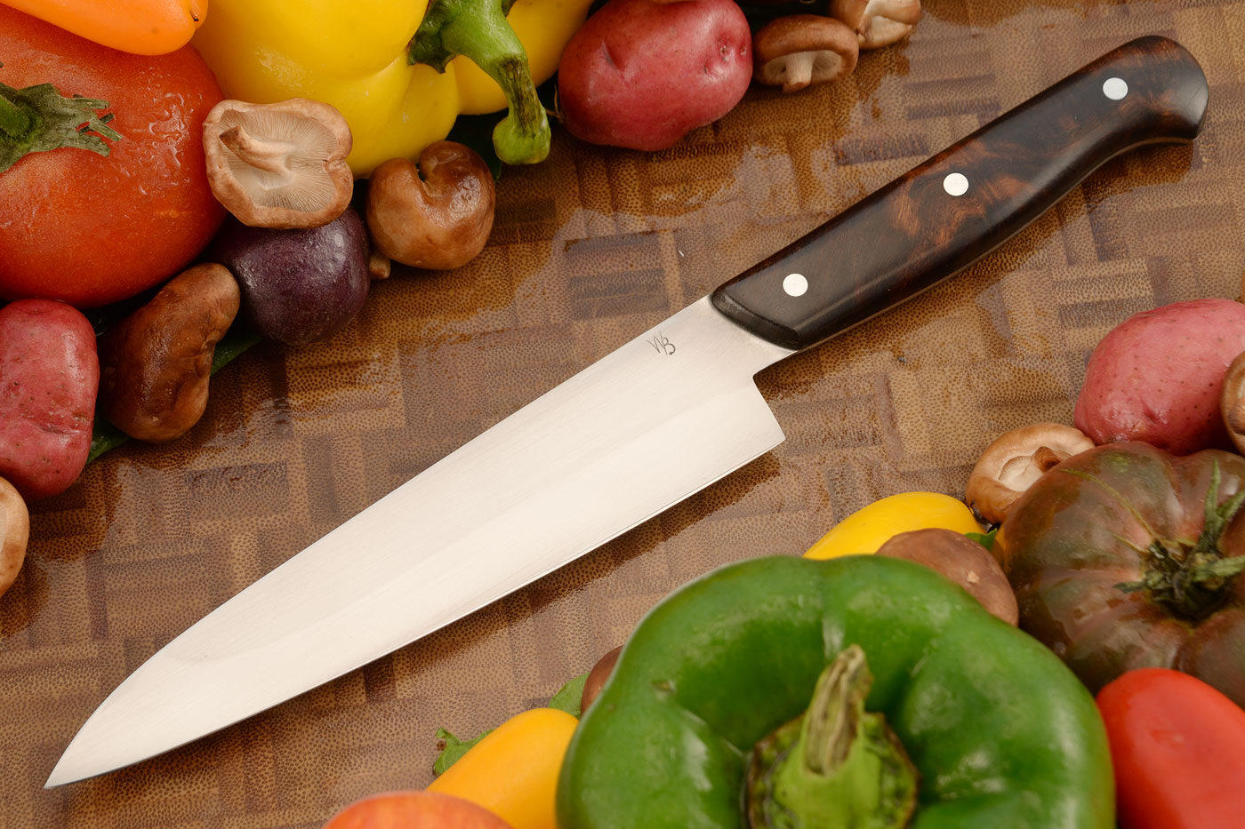 Forged Chef's Utility (6-1/8 in) with Ironwood