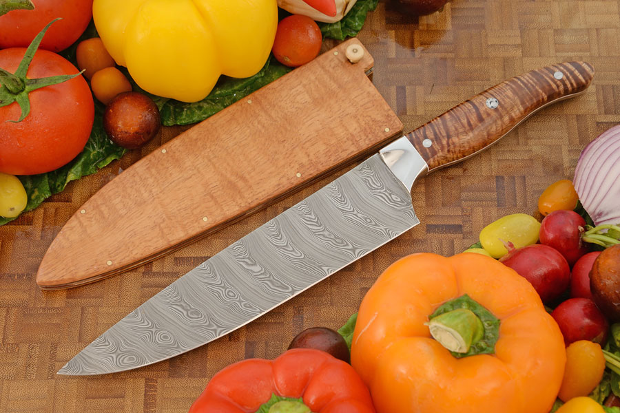 Damascus Chef's Knife (7-3/4