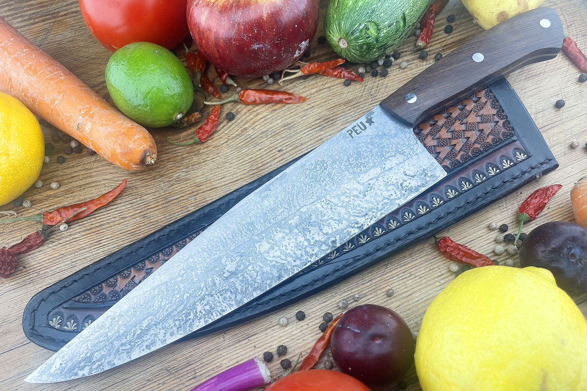 Epicurean Edge: Japanese and European professional chefs knives