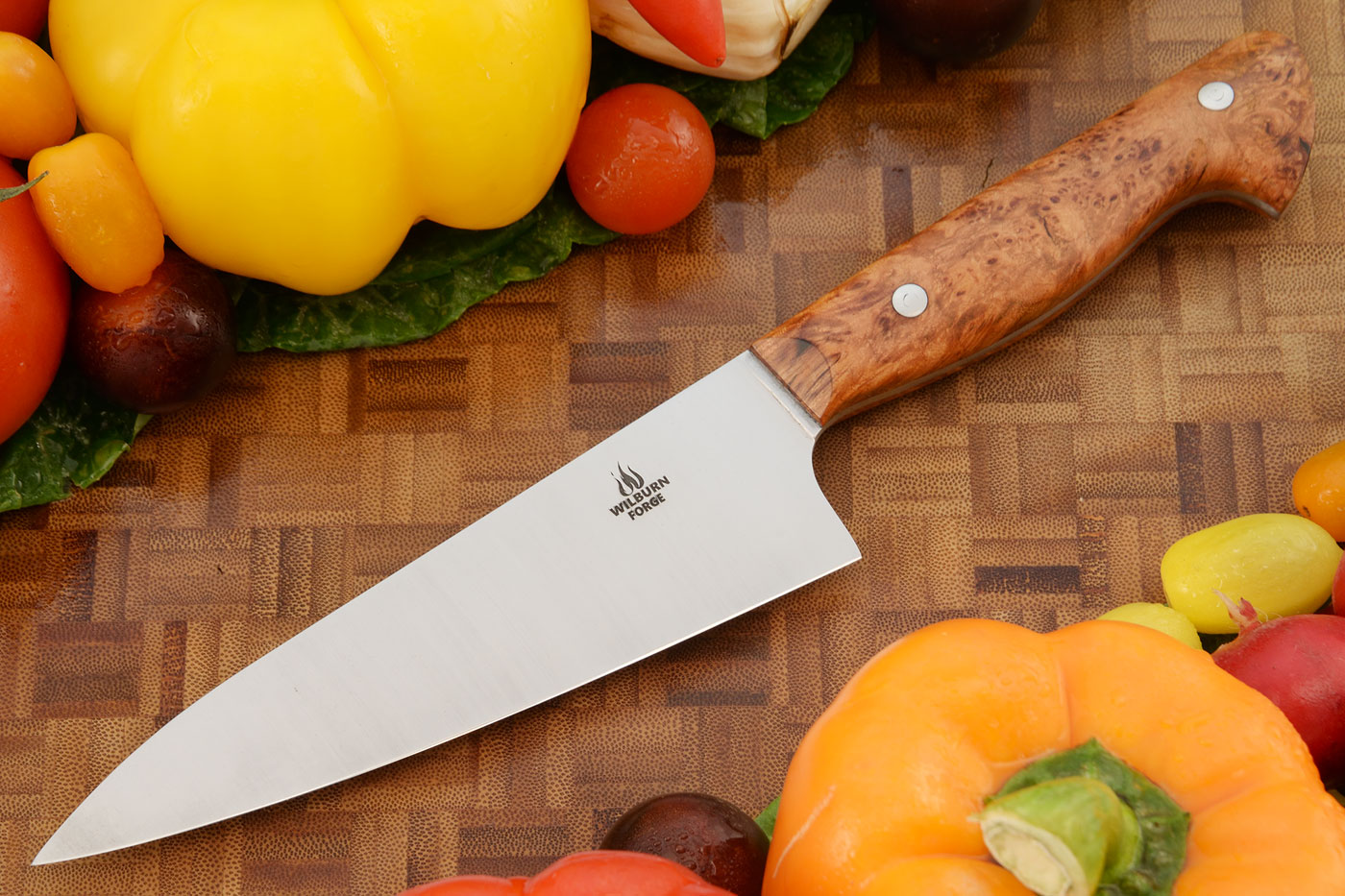 Chef's Knife (6-1/4 in.) with Amboyna Burl