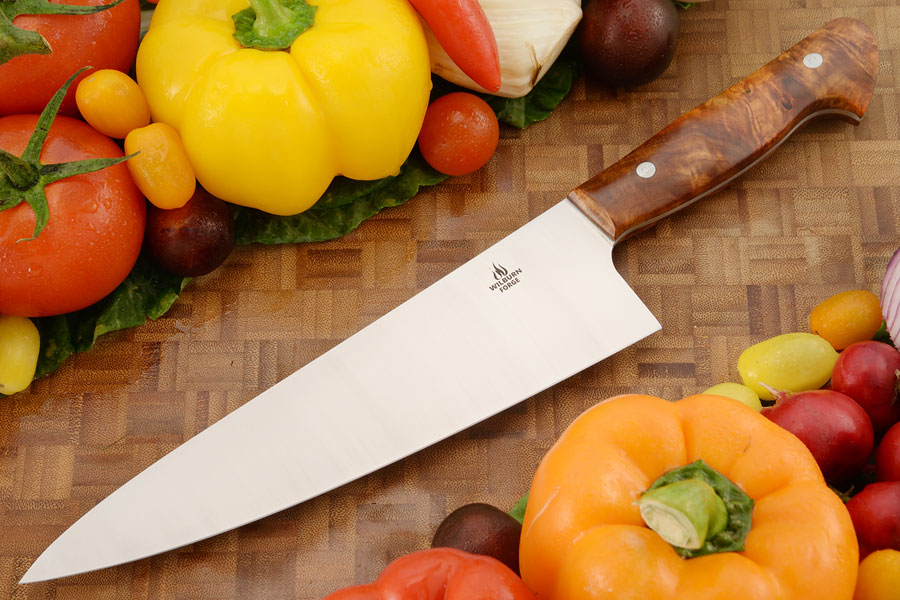 Chef's Knife (8-3/4 in.) with Amboyna Burl