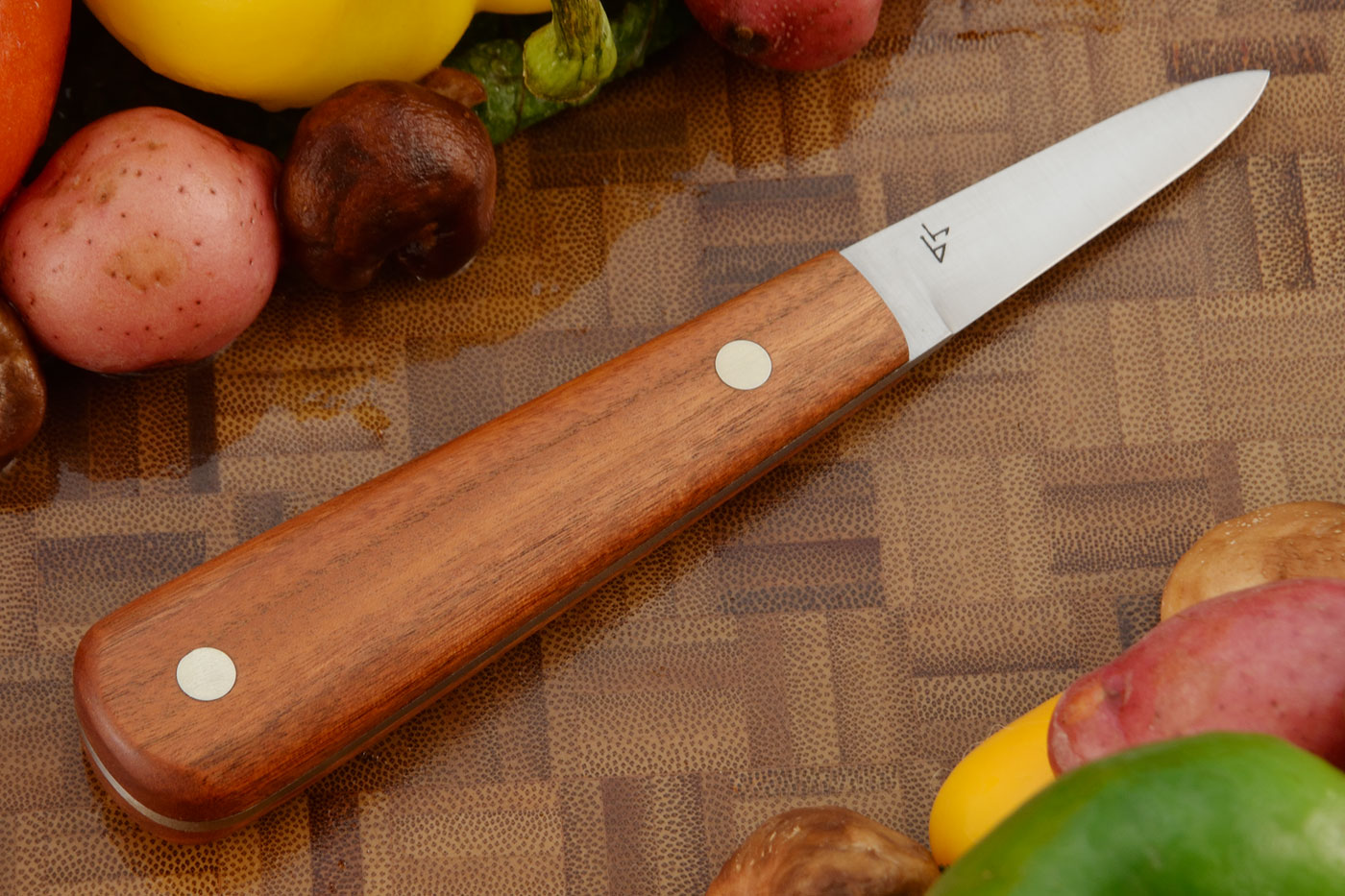 French-Style Oyster Knife with Patagonian Rosewood
