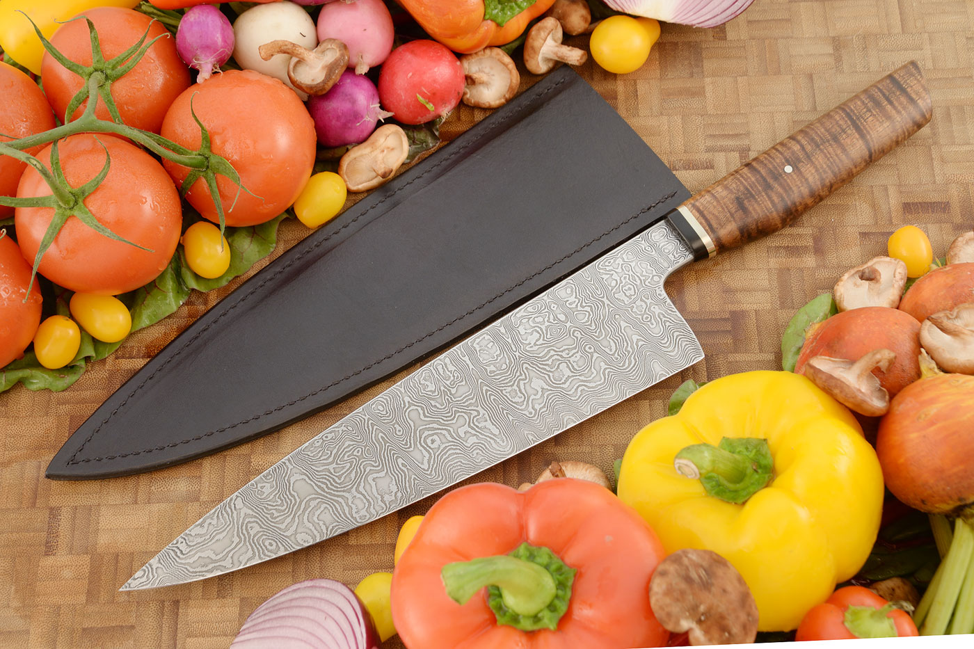 Damascus Chef's Knife (9-1/2