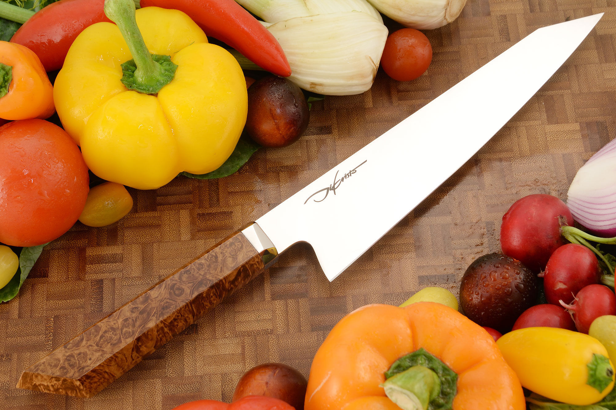 Epicurean Edge: Japanese and European professional chefs knives