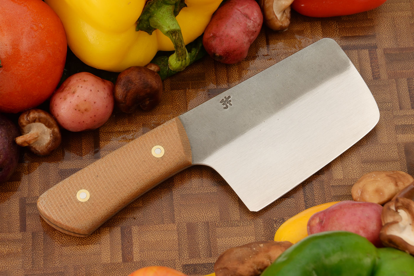 Mini Cleaver with Micarta