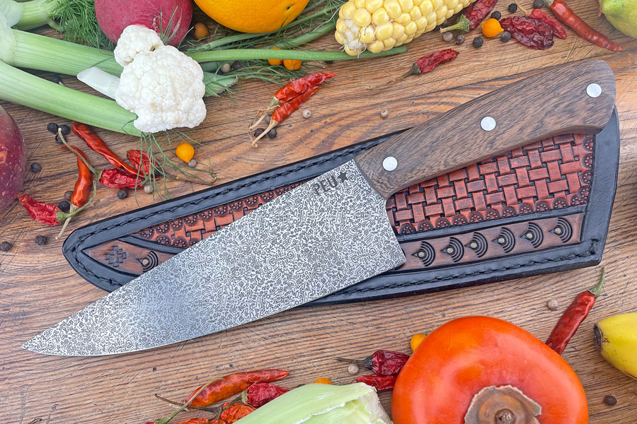 Chef's Knife (Cocinero 180mm) with Guayubira and Stainless ToonMascus