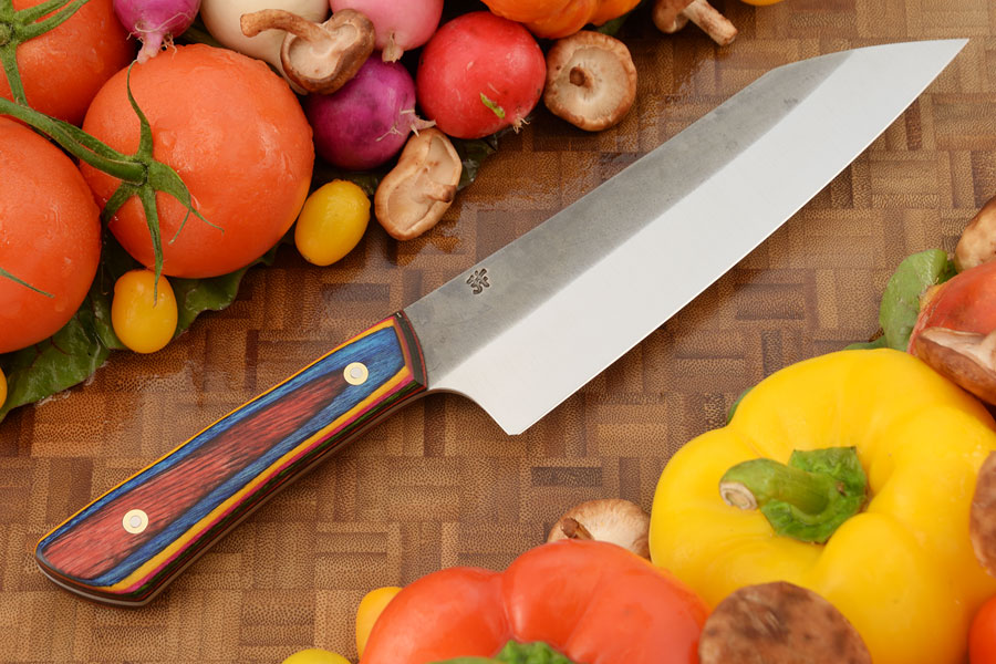Bunka Chef's Knife with Dymalux (7 in)