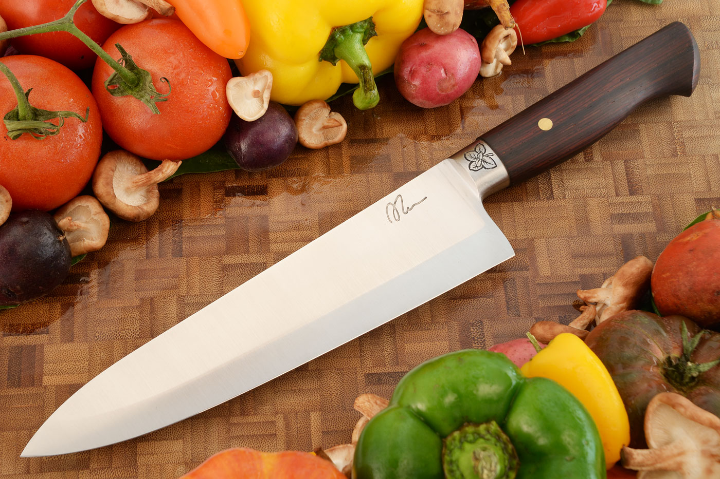 Integral S-Grind Chef's Knife/Gyuto (8-3/4 in) with Kingwood