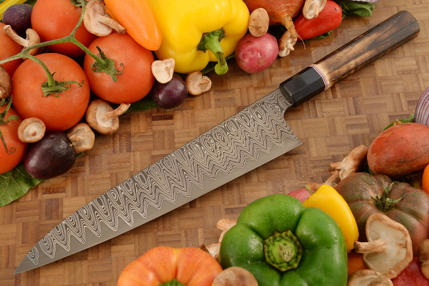 Chef's Knife - Gyuto (10-1/4 in.) with Damascus San Mai - Apex Ultra