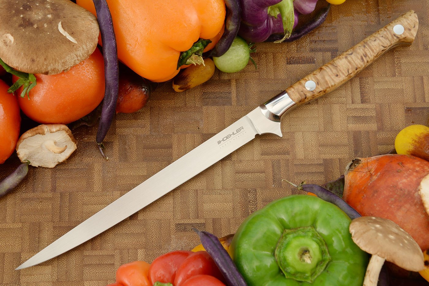 Fillet/Boning Knife (7-1/4 in.) with Masur Birch (Semi-Stiff)