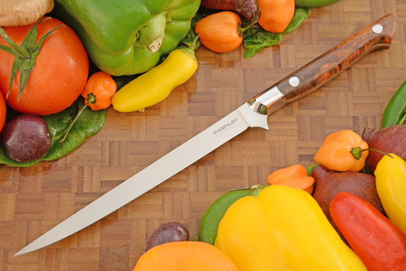 Fillet/Boning Knife (7-1/4 in.) with Masur Birch (Semi-Stiff)
