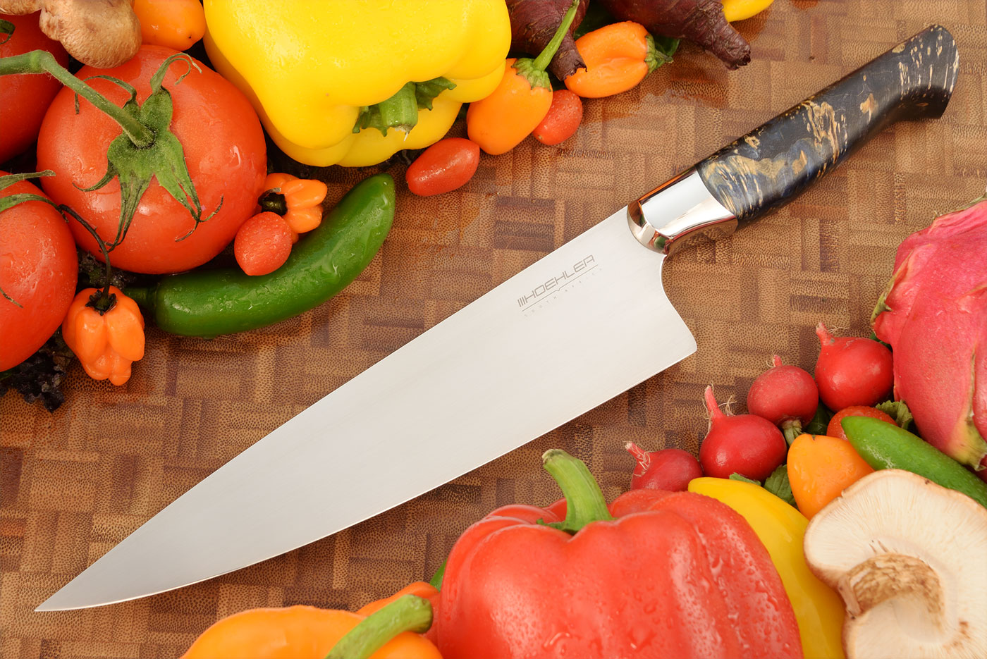 Chef's Knife (8-1/4 in) with Maple Burl