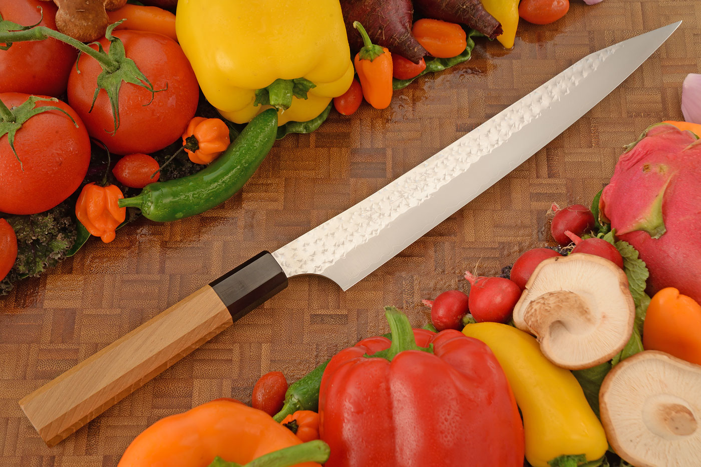 Slicing Knife (Sujihiki) - 9-1/2 in. (240mm) - SG2 Stainless San Mai