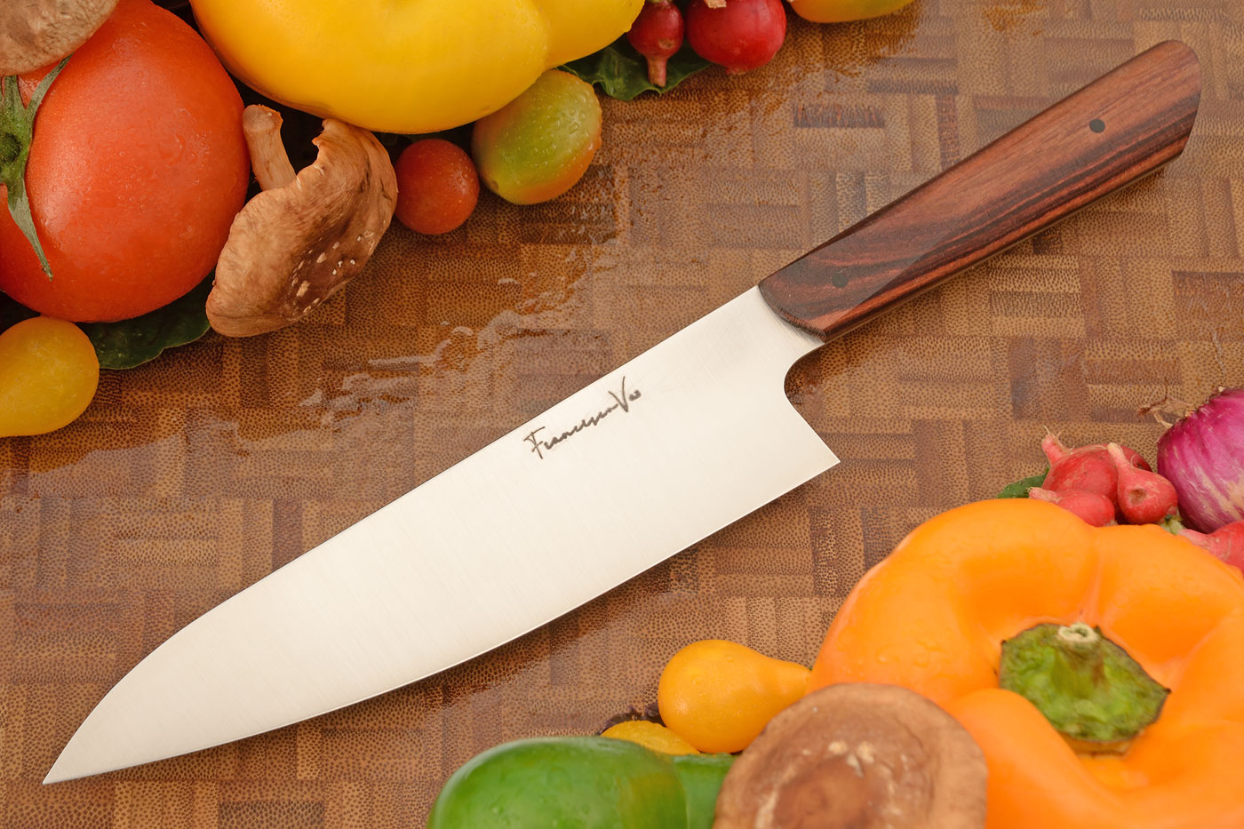 Chef's Knife (6-1/3 in.) with Kingwood - 52100 Carbon