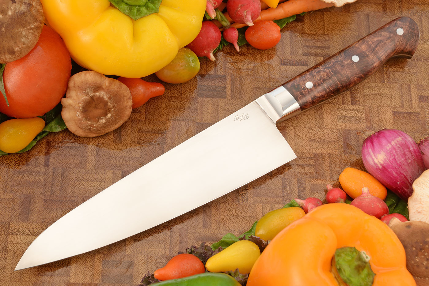 Chef Knife (Gyuto) with Rosewood (7-1/2 in.)
