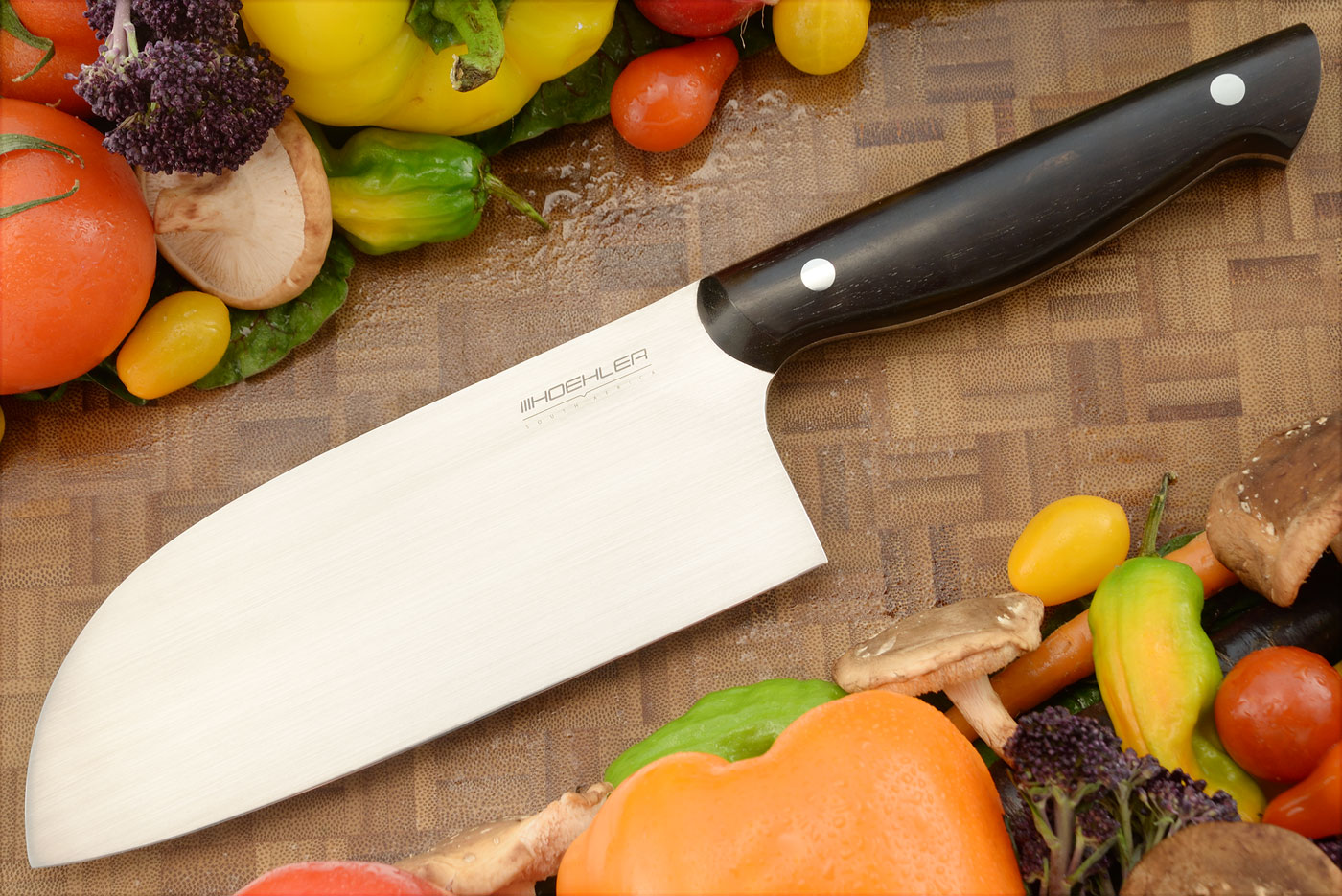Serbian Cleaver (6-3/4 in.) with African Blackwood