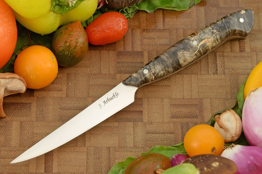 Paring Knife (3-3/4) with Buckeye Burl