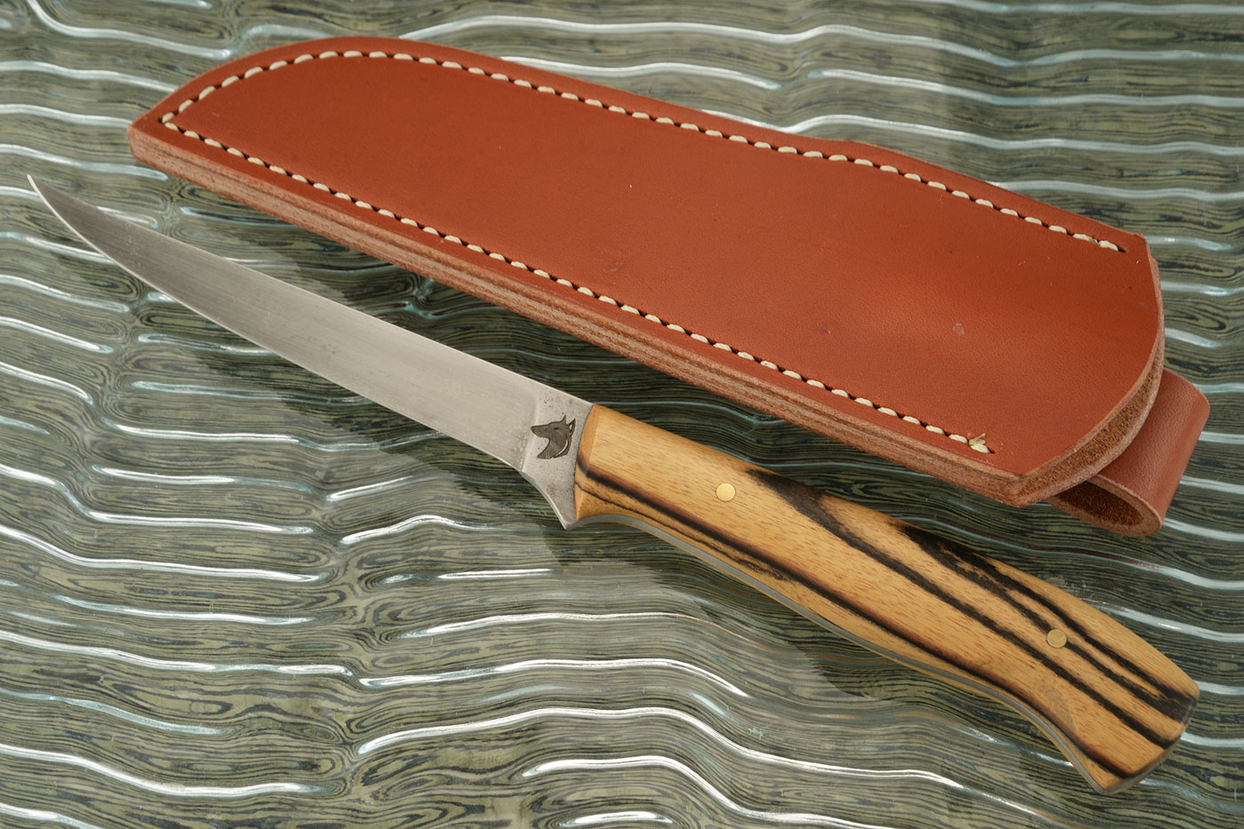 Bird and Trout (Fillet/Boner) with Black and White Ebony