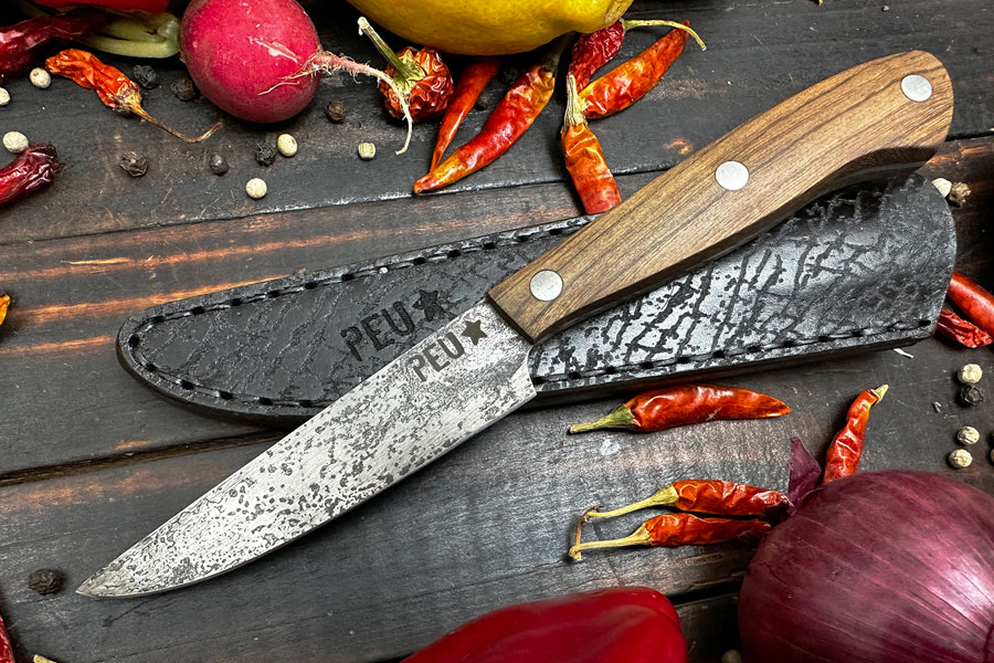 Paring Knife with Guayubira and O2 Carbon Steel