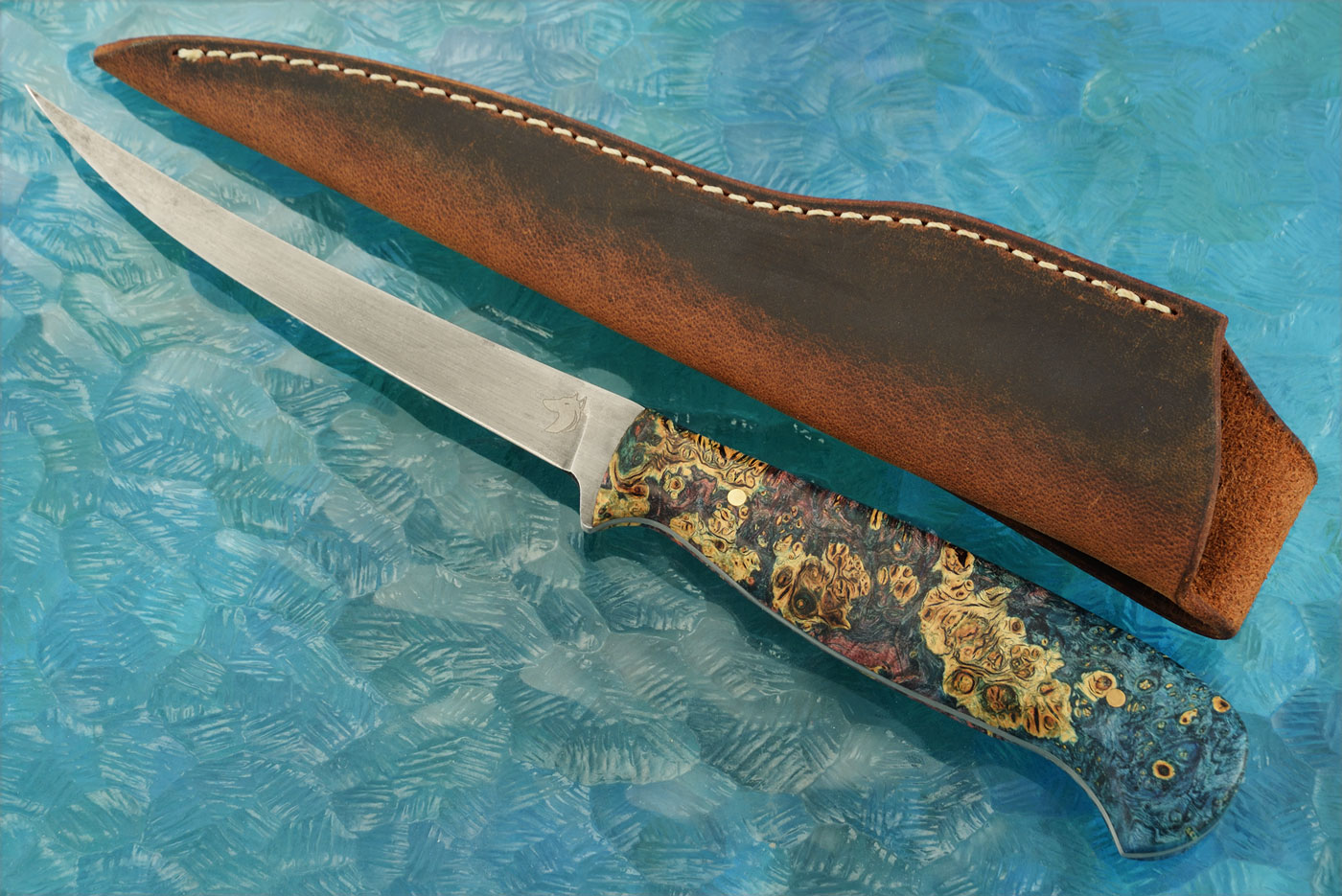 Bird and Trout (Fillet/Boner) with Black Ash Burl