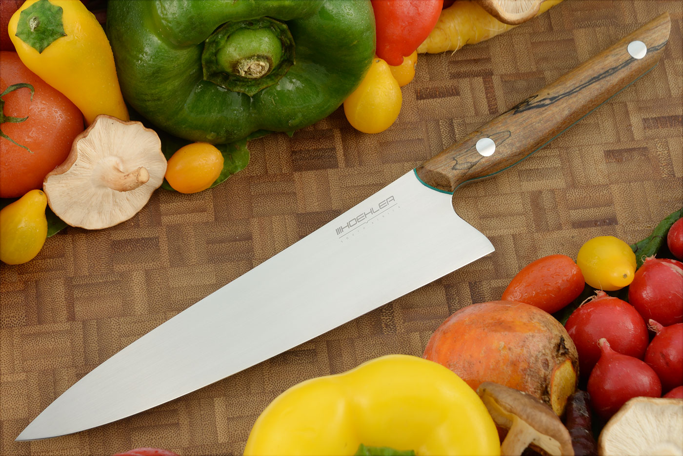 Chef's Knife - Gyuto - (7-2/3 in.) with Spalted Tamarind