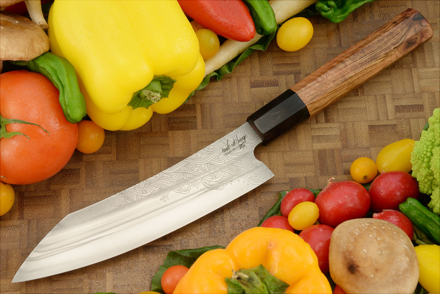 Chef's Knife (7 in.) with Ironwood and Buffalo Horn