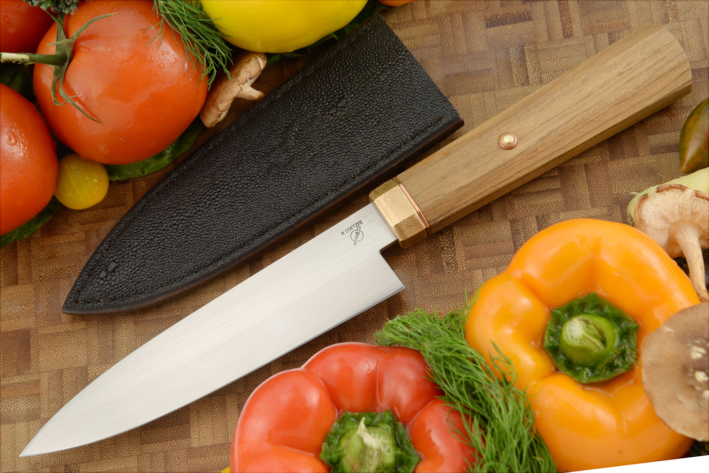 Chef's Knife (6-1/8 in)  with Knysna Ironwood