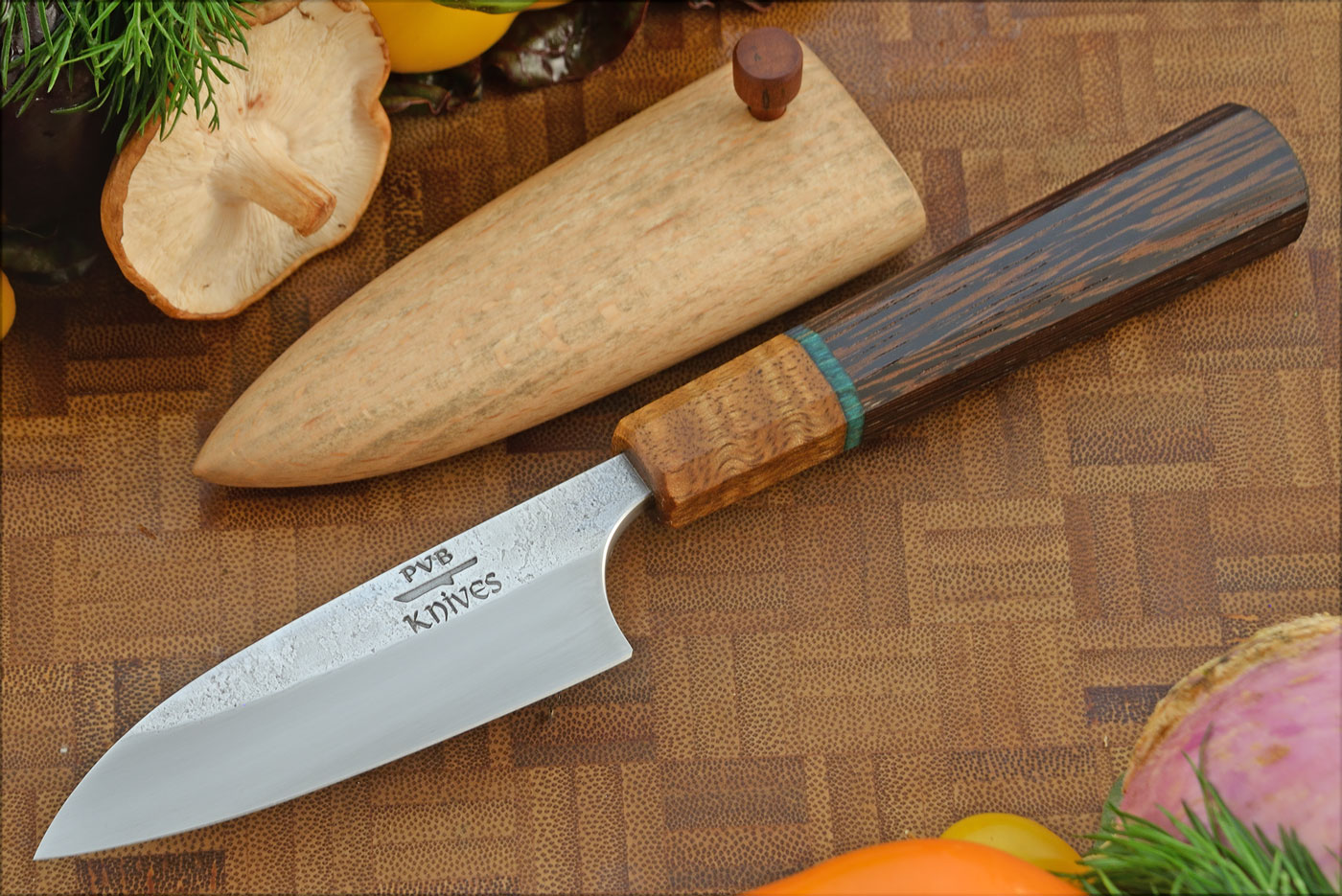 Paring Knife (3-1/2 in.) with Wenge and Mango