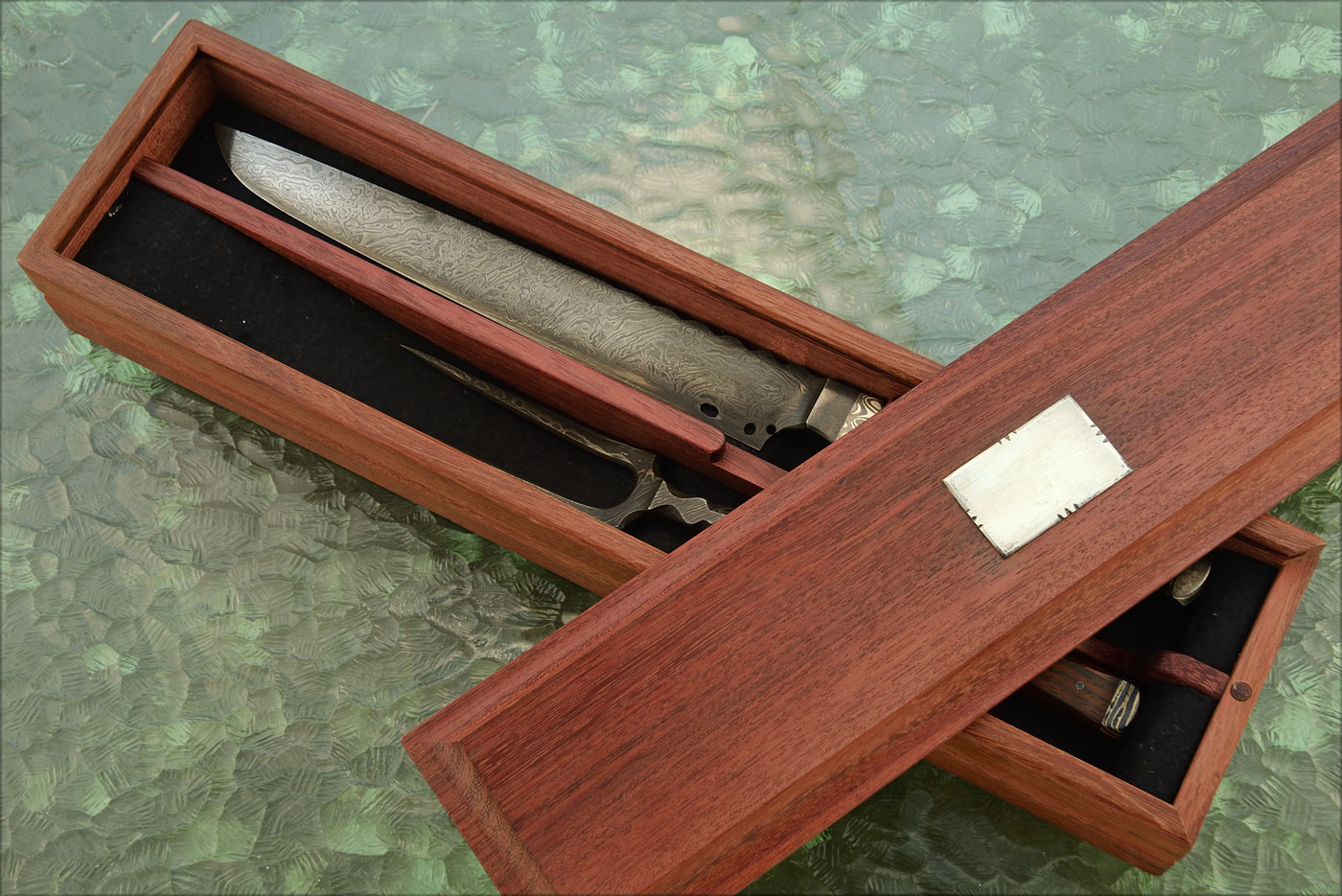 Damascus & Mokume Carving Set