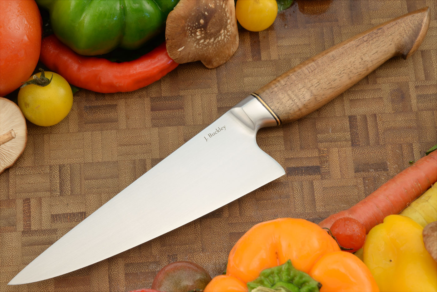 Integral Chef's Knife (6-1/3 in.) with Curly Koa