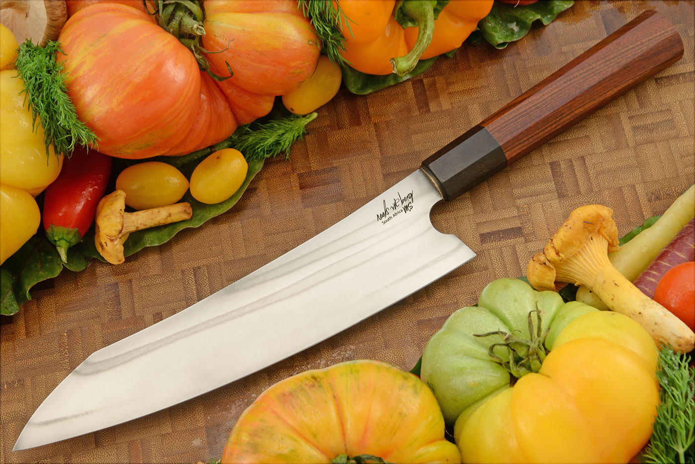 Chef's Knife (8 in.) with Sandalwood and African Blackwood - W2