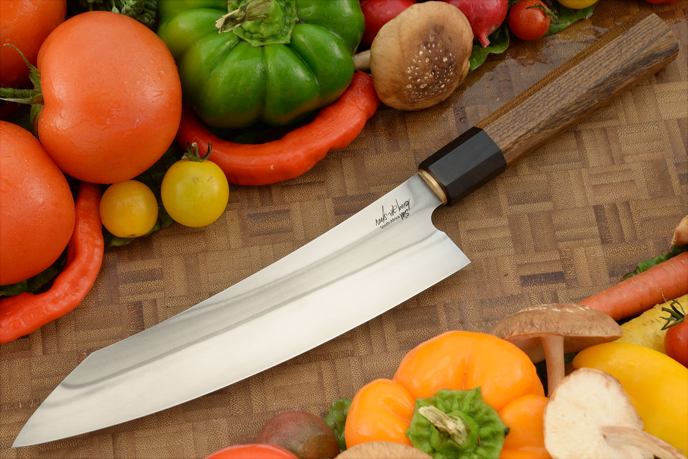 Chef's Knife (8 in.) with Sandlewood and African Blackwood - W2