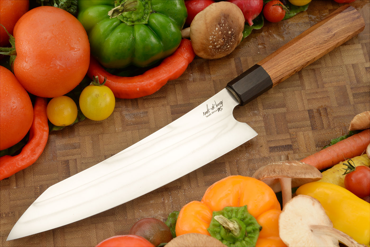 Chef's Knife (8 in.) with Sandlewood and African Blackwood - W2