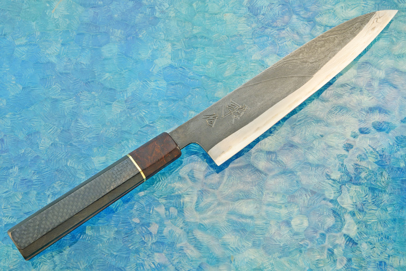 Half Twist Suminagashi (River Jump) Chef's Knife - Gyuto - 8-1/4 in. (210mm)