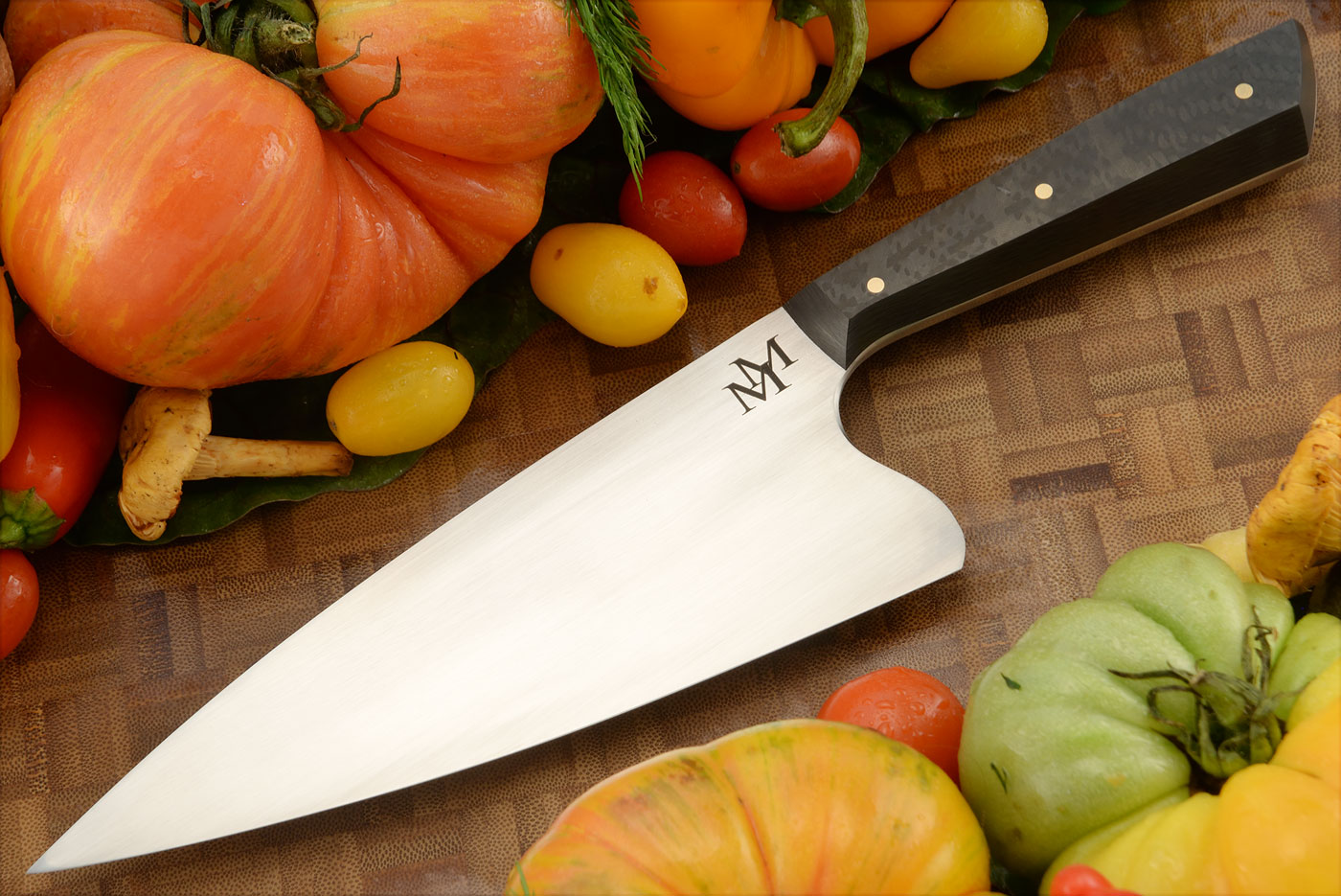 Chef's Knife (7 in.) with Carbon Fiber - 80CrV2
