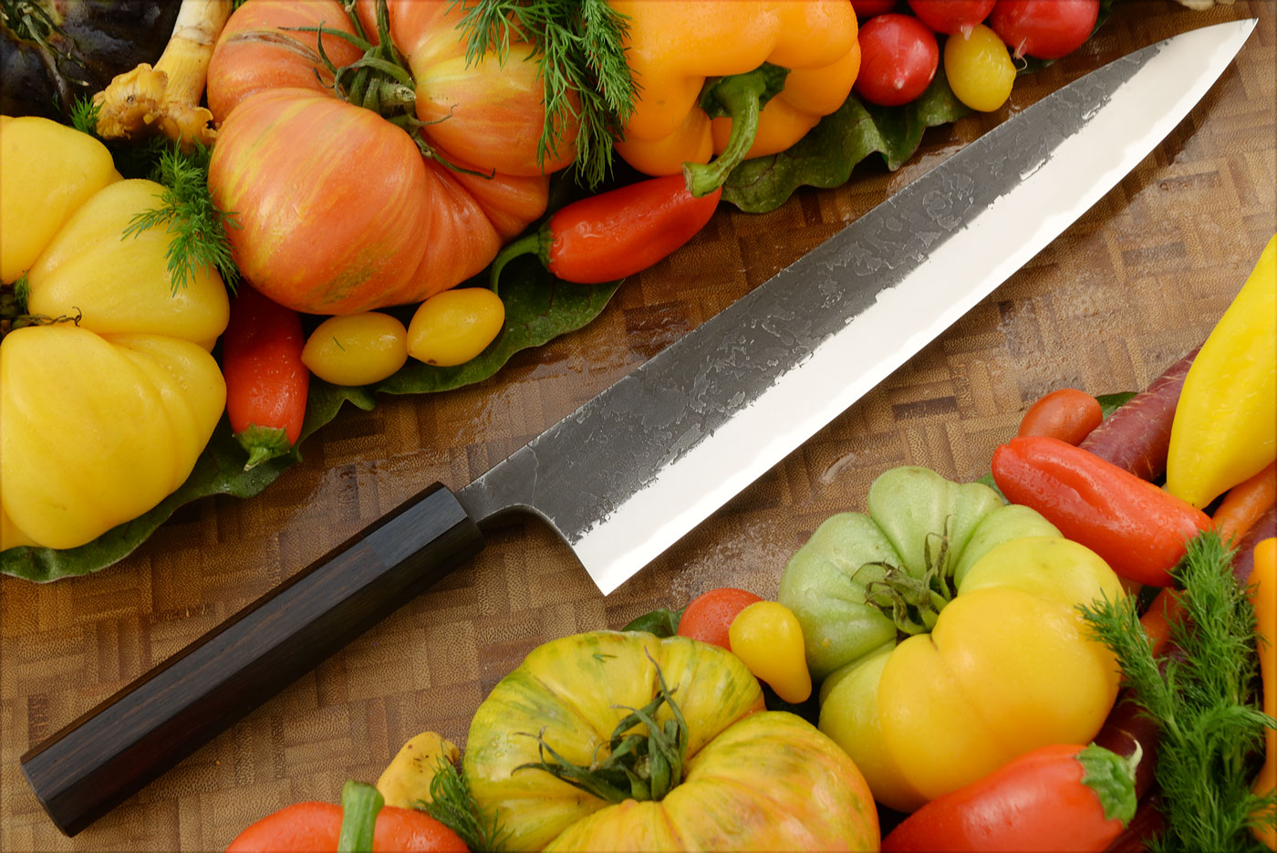 Nashiji Chef's Knife - Gyuto, 270mm (11 in.) with Aogami