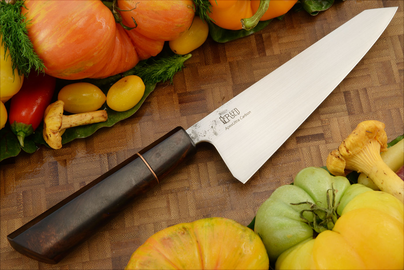 Bunka Chef's Knife (6-3/4 in.) with Ironwood - Apex Ultra