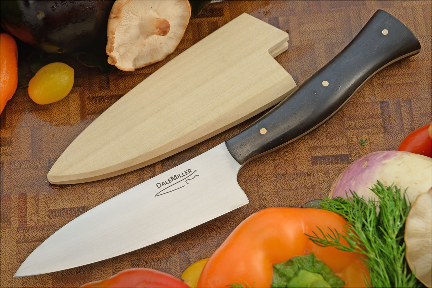 Chef's Knife (4-3/4 in.) with Gaboon Ebony - AEB-L Stainless
