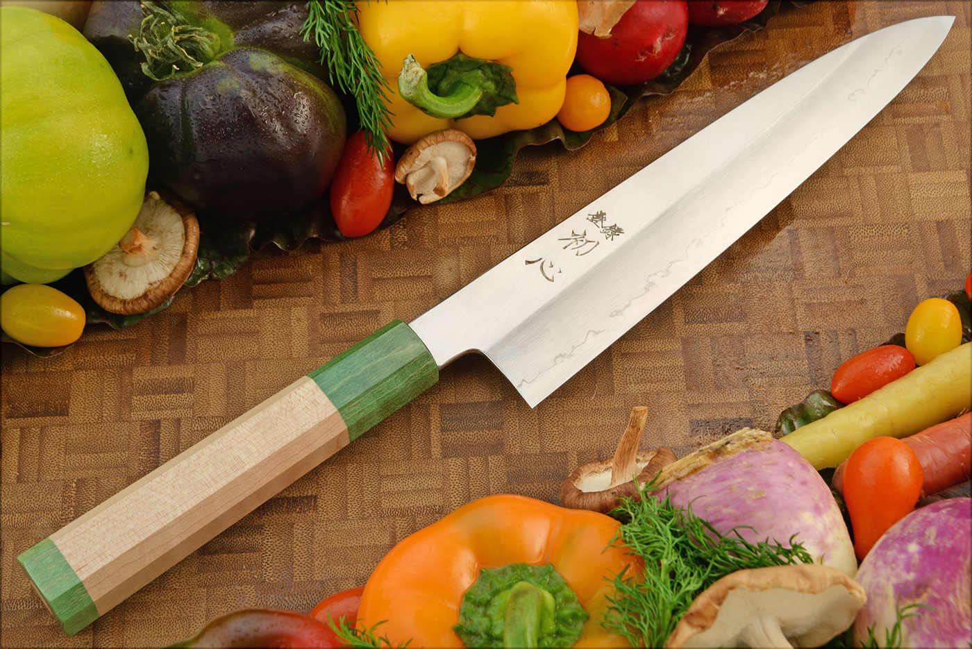 Chef's Knife - (Gyuto) - 8-1/4 in. (210mm) - Ginsan Stainless San Mai
