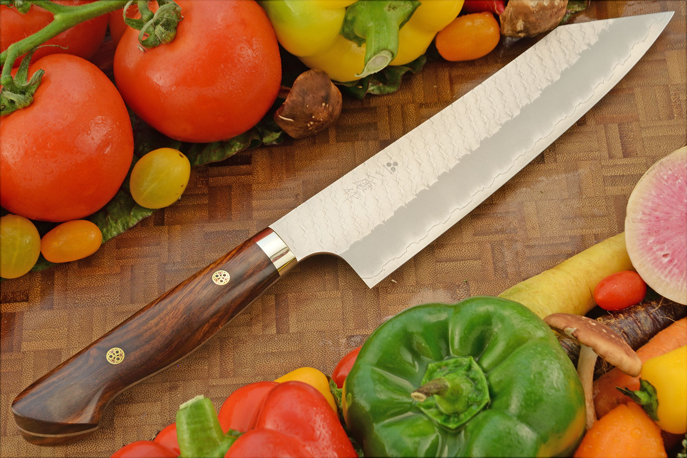 Chef's Knife (Kiritsuke Gyuto)  with Ironwood - 8-1/4 in. (210mm) - SG2 Stainless
