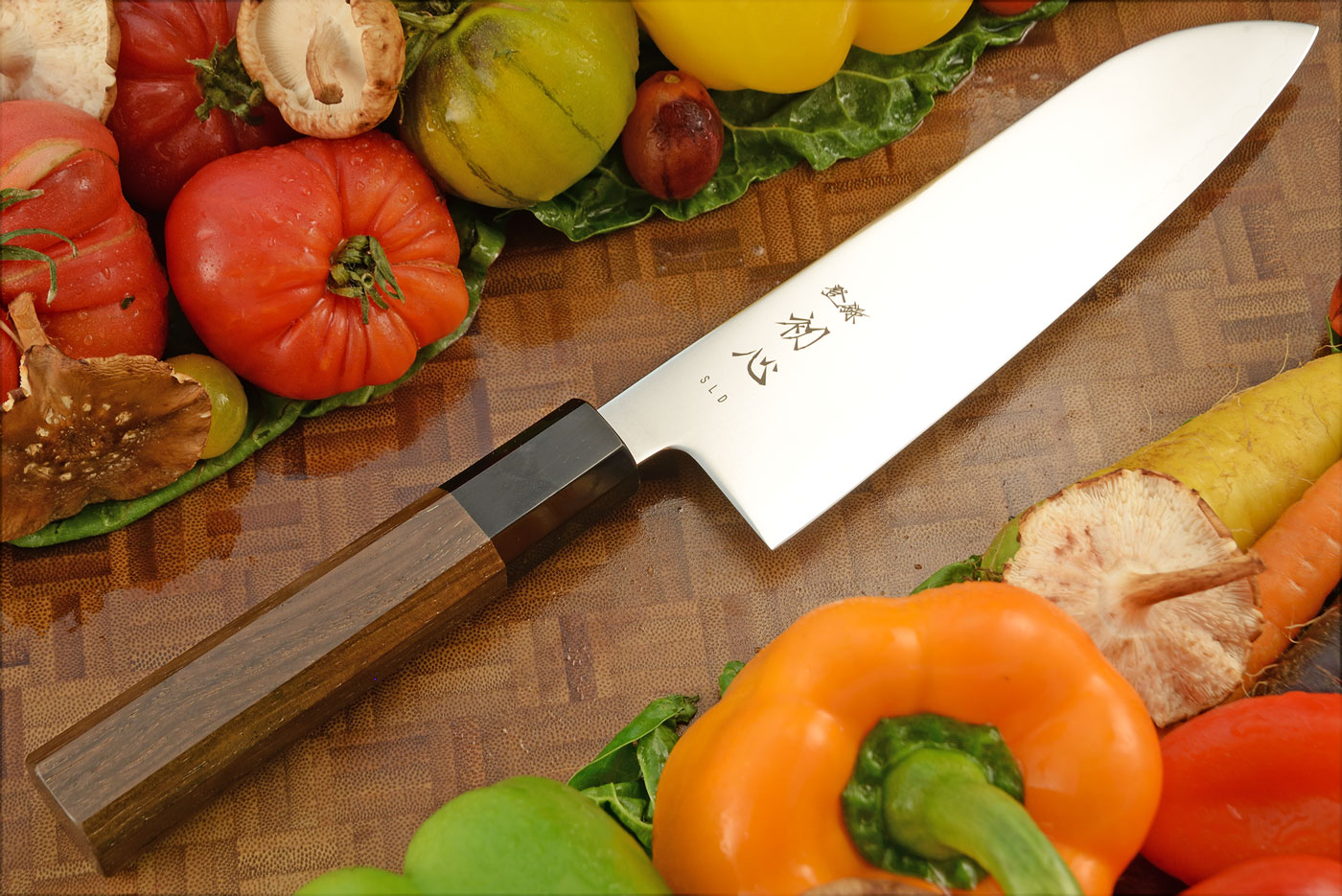 Chef's Knife (Santoku) - 6-3/4 in. (170mm) - SLD Semi-Stainless